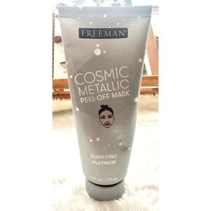 Freeman Cosmic Metallic Purifying Platinum Peel-Off Mask 6 fl oz 175 ml New